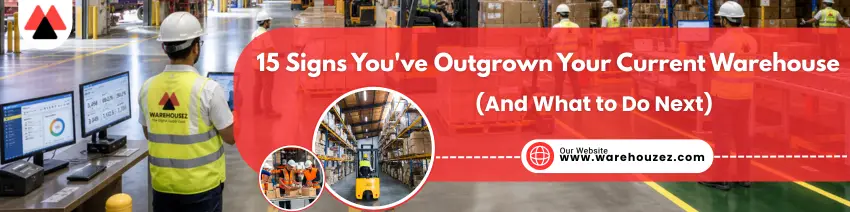 Outgrown Your Warehouse? 15 Signs & What to Do Next
