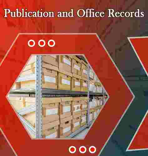 warehouse services for publication and office records
 industries