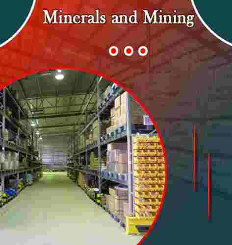 warehouse services for minerals and mining industries