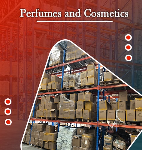 warehouse services for perfumes and cosmetics industries